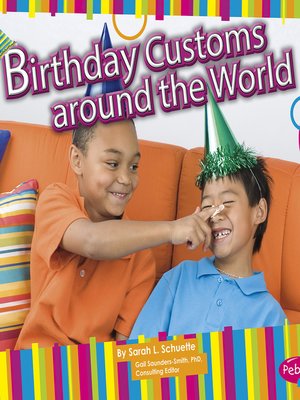 cover image of Birthday Customs around the World